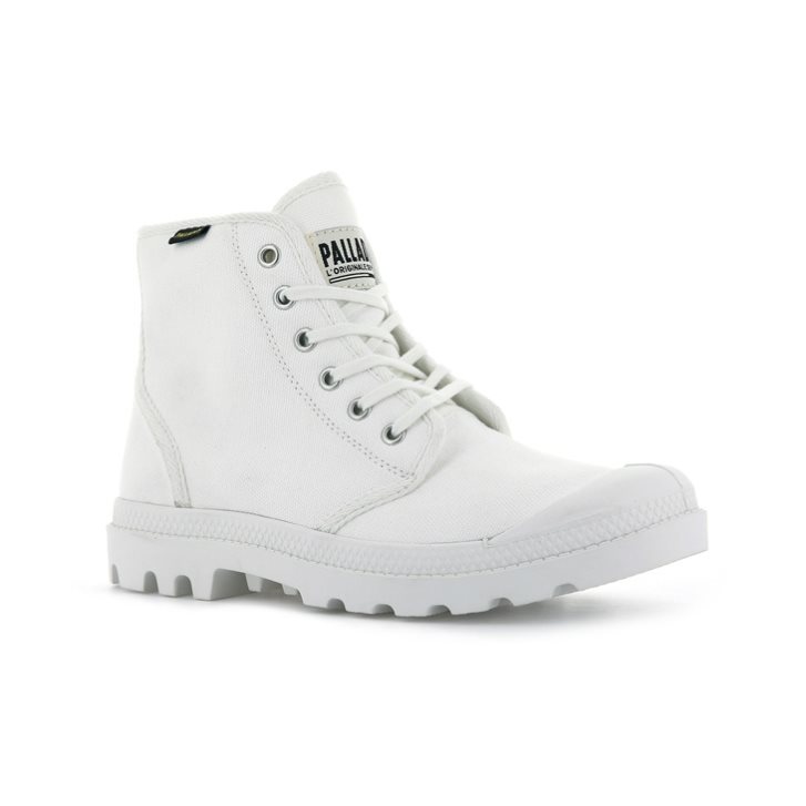 Baskets Palladium Pampa Hi Originale High Tops Femme Blanche | FR SGL132C